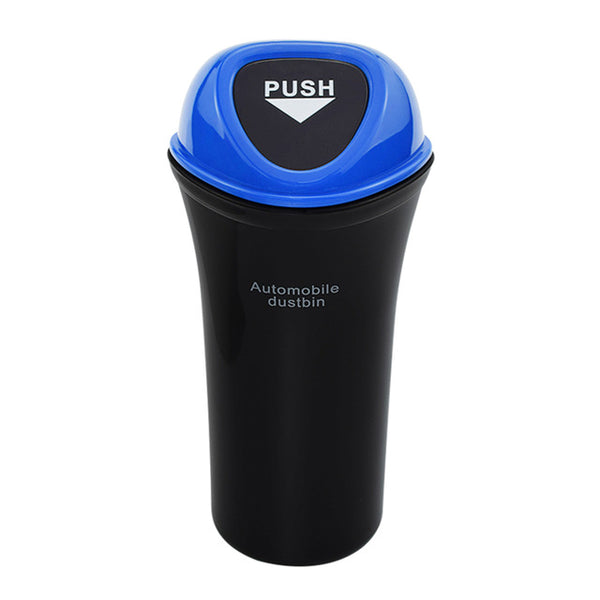 Car Trash Can Organizer Garbage Holder Blue