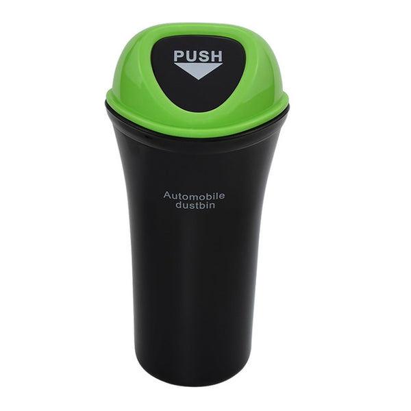 Car Trash Can Organizer Garbage Holder Green