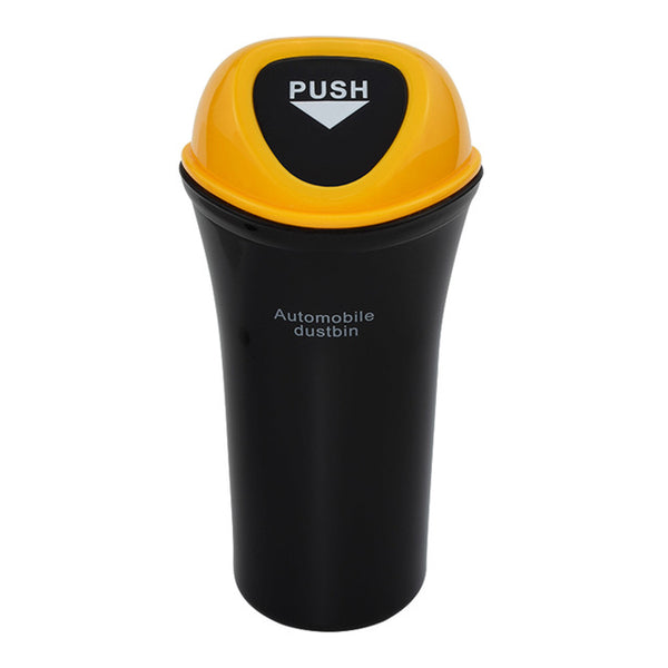Car Trash Can Organizer Garbage Holder Yellow