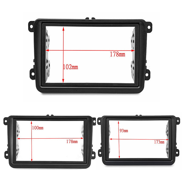 Car Radio Fascia Panel Frame Size 2